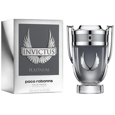 Invictus Platinum By Paco Rabanne 3.4 oz / 100 ml Eau de Toilette Spray For Men