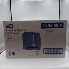 Tork Matic Hand Towel Dispenser With Intuition H1 Sensor Black Elevation Design