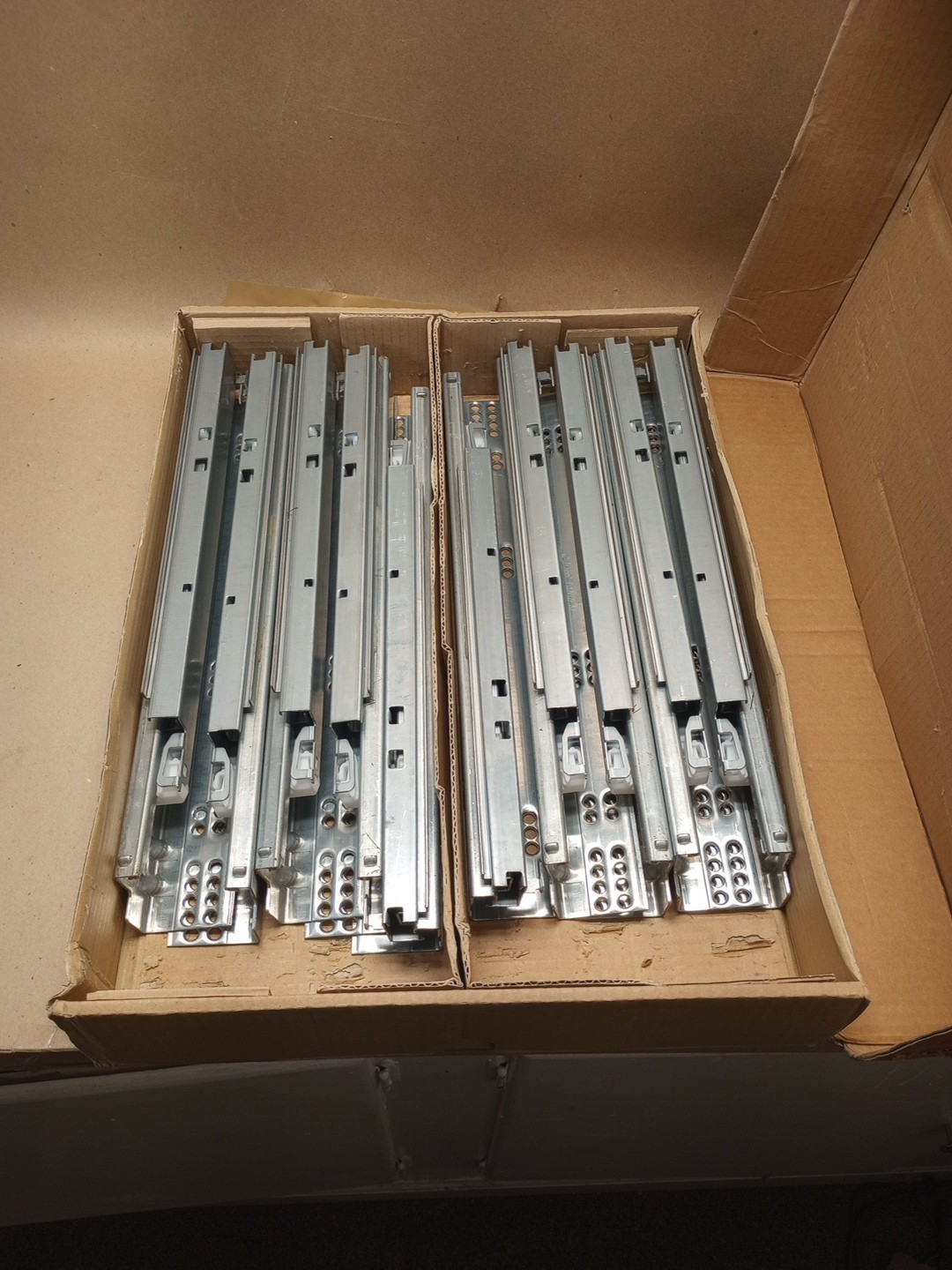 5 PAIR Blum 562F3810P Tandem 15" Self-Close Undermount Drawe