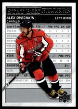 2023-24 Upper Deck Stat Box Fillers Alex Ovechkin RC #SB-9