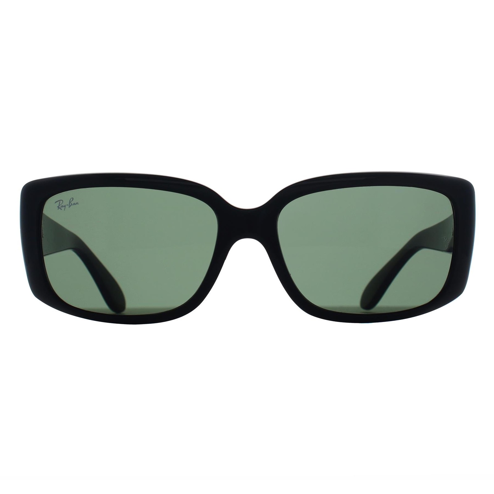 Ray - Ban Women's Black/Green Rb4389 601/31 Woman Sunglasses Acetate Pillow Normal - Image 2