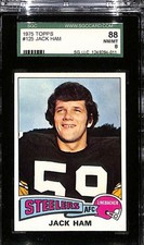 1975 TOPPS #125 JACK HAM SGC 8 NM-MT 1249264-011 