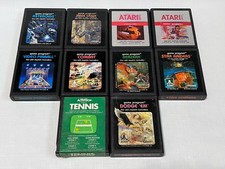 Atari Game Lot 10 Untested