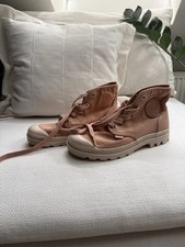 Palladium Pampa Hi Damen-Stiefeletten, Gr. 38, Rosa – Top Zustand💫🌸