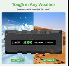 AMPBANK AB3000 Jump Starter Car Emergency Starter Power Supply
