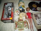 LARGE LOT OF VINTAGE ITEMS INCLUDING A BARBIE BUBBLECUT  FREE SHIPPING — photo 1