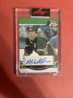 Graph2021 Leaf Pro Set Mike Modano Green Auto /7 #A90-MM2