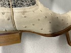 Gran Lider Cowboy Jockey Boots Ostrich Leather Handmade Mexico Men 6.5 Women 8.5 — photo 8