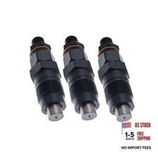 3 Pieces Fuel Injector 131406360 SBA131406360 Compatible with New Holland 1320