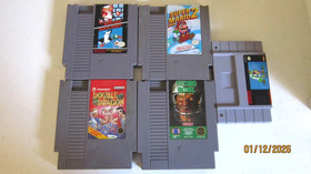 Lotto di 5 ciotole NES & SNES-SMW, SMB/Duck Hunt, SMB 2, Double Dragon, Tecmo