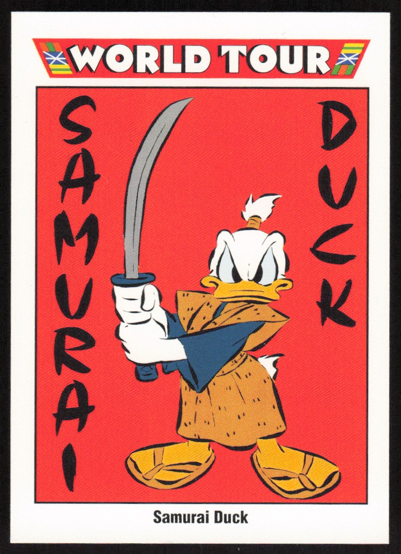 1991 Impel Disney Samurai Duck Card #192 - Donald Duck