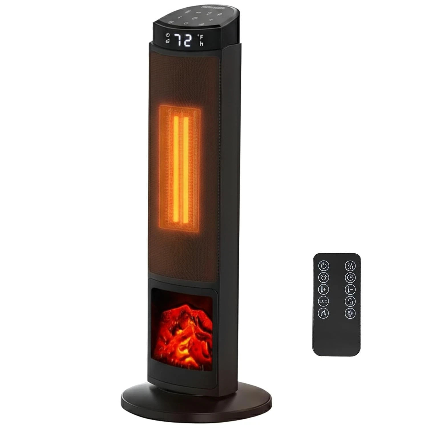, 1500w Portable Heaters For Indoor Outdoor Use, Fast Heatin