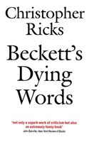 Christopher Ricks | Beckett's Dying Words | Taschenbuch | Englisch (1995)
