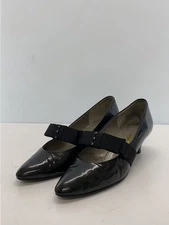 Yves Saint Laurent Pumps/37/Blk/Sh0407