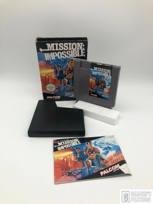 Mission Impossible   Nintendo NES   Zustand sehr gut   OVP   gebraucht   CIB