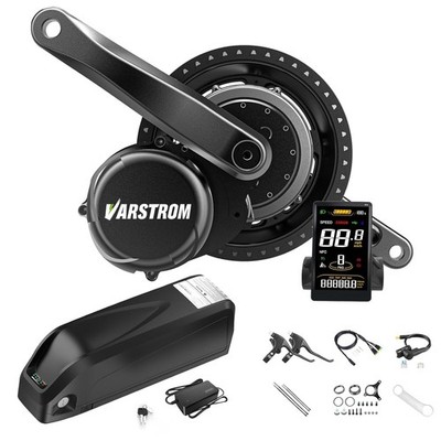 48V500/750W 68-73mm Mid Drive Motor Electric Bicycle Conversion Kit