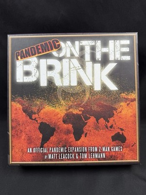 Pandemic On The Brink Board Game Z-Man New Family Game Night World