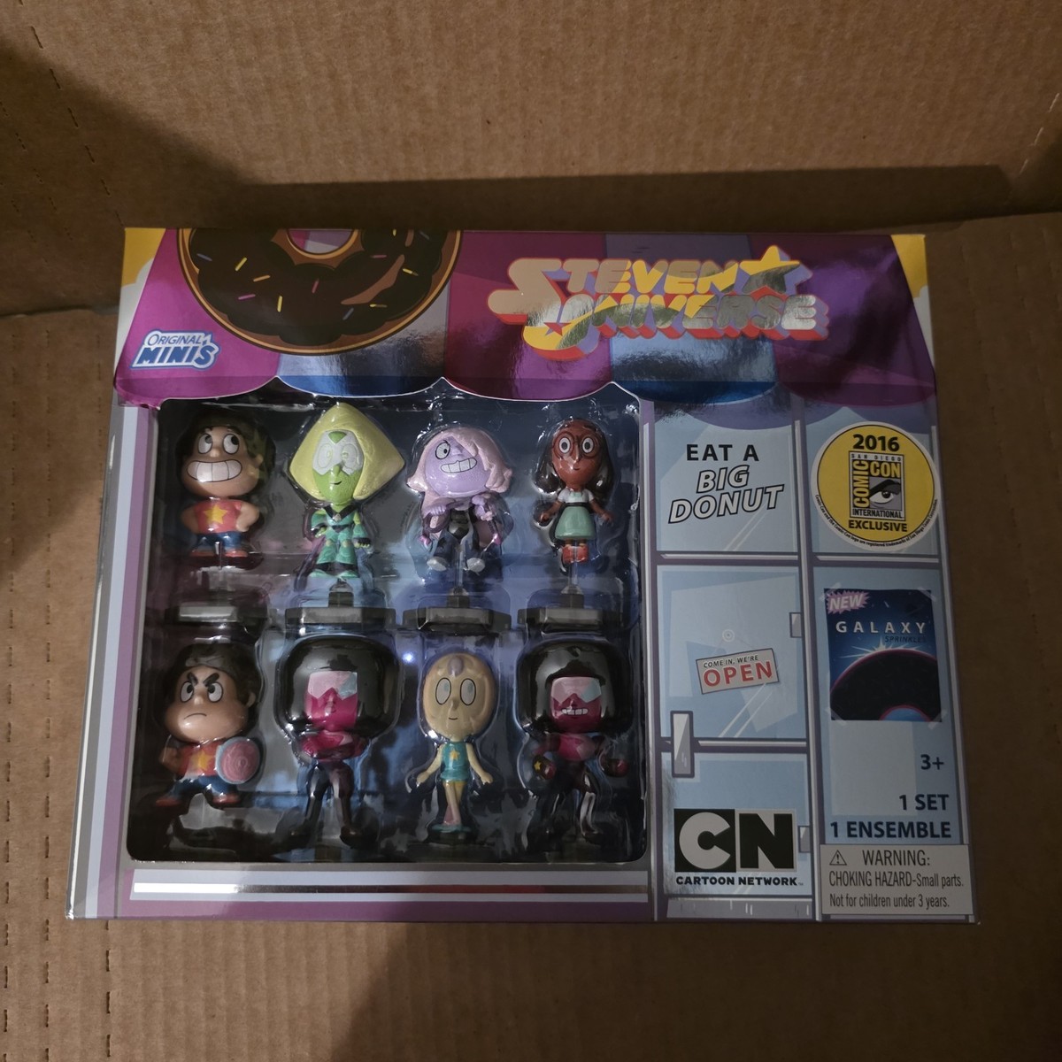 Steven様 リクエスト 10点 まとめ商品 SDCC 2016 Steven Universe Original Minis 8-Pack Figures Zag Toys