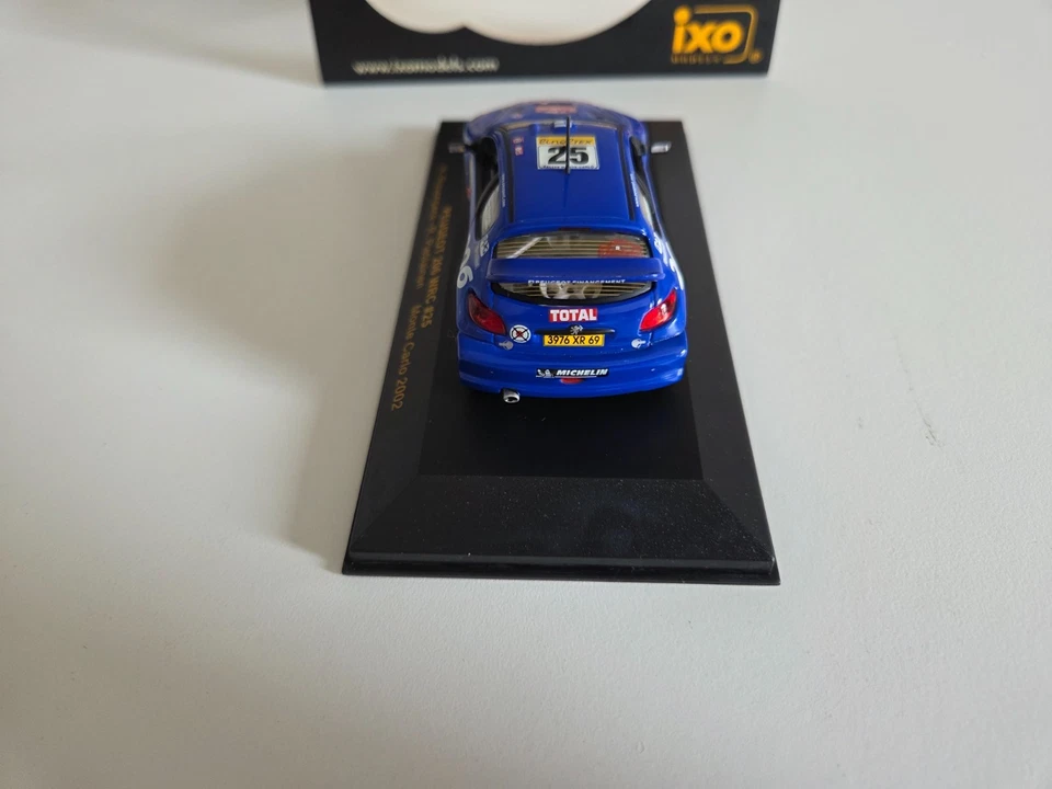 IXO 1/43 PEUGEOT 206 WRC Rovanpera/Pietilainen - Rally di Montecarlo 2002 -... - Immagine 4 di 4