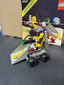 VINTAGE 1985 Legoland Space system 6847 SPACE DOZER W/Instructions