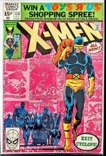 UNCANNY X-MEN #138 VG+ CYCLOPS LEAVES CLAREMONT BYRNE MARVEL COMICS 1980 KEY !