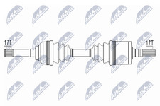 NTY Antriebswelle NPW-PL-129 für OPEL FRONTERA U99 DTI 6B_66 6B_76 6B_ZC 6B_VF