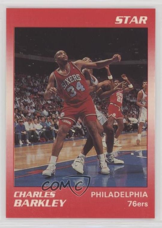 1990-91 Star Charles Barkley Charles Barkley #11 HOF 1f8