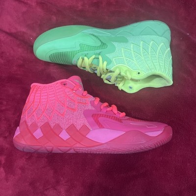 Puma LaMelo Ball Basketball Shoes Men's Sz 9.5 Rick and Morty 376682-01 Sneakers