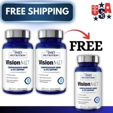 1MD Nutrition Vision MD Eye Vitamin CARMIS - Eye Supplement - 30 Softgels USA