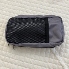 Workman Multi-Storage Gadget Pouch Black 7.5" x 3.9" Mesh Pocket Used