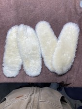 Warm Soft Comfy 100 Wool Thermal Insoles from Scotland 2 pair
