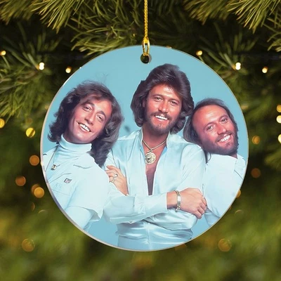 5SECOM Bee Gees Christmas Ornament- Celebrity Ornament Gifts for Fans