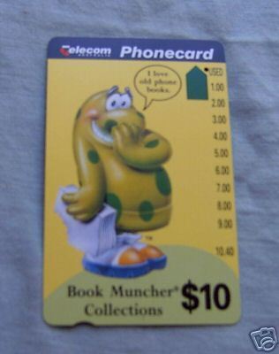 PHONEBOOK RECYCLING TELECOM $10 PHONECARD - Picture 1 of 1