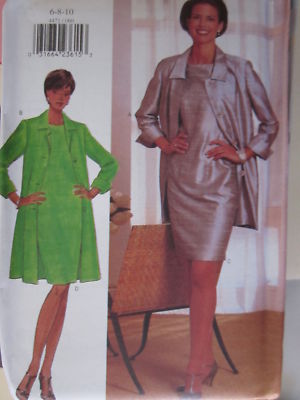 4471 UNCUT Vintage Butterick SEWING Pattern Misses EASY Jacket Dress ...