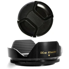 67mm Lens Hood Wide Petal Shape and Lens Cap for CANON EF 70-200mm f/4L USM, USA