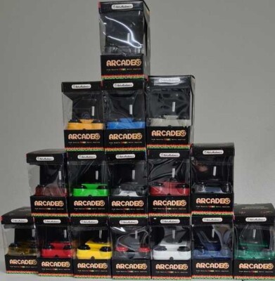 ArcadeR 9 pin Retro Joystick kompatibel Atari, Commodore, Sega .. rot