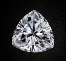 Loose CVD Lab-Grown Diamond 10 mm Trillion - D Color - Clarity FL Certified