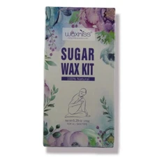 Sugar Wax Kit for Hair Remover 100% Nature Cold Sugar Wax 5.29 Oz