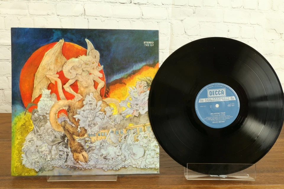 Savoy Brown, Album HELLBOUND TRAIN, LP Vinyl, GF, Rock Blues, Decca TXS 107, M! - Bild 2 von 4