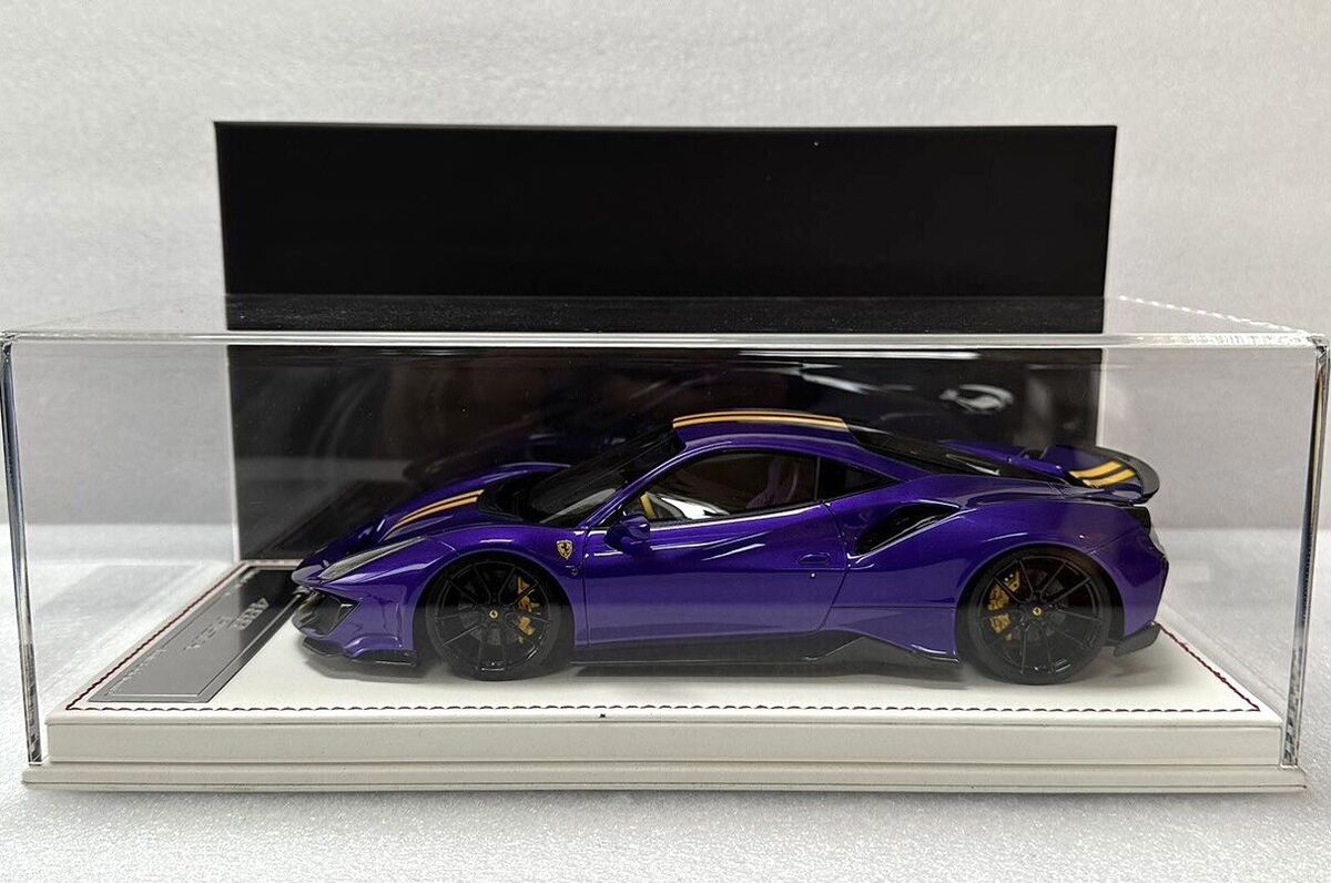 1/18 Davis & Giovanni Novitec Ferrari 488 Pista Metallic 1/18 Davis & Giovanni Novitec Ferrari 488 Pista Metallic