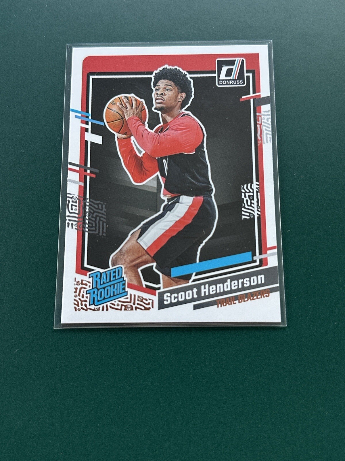 2023-24 Panini Donruss - Scoot Henderson #250 Rated Rookie RC Blazers