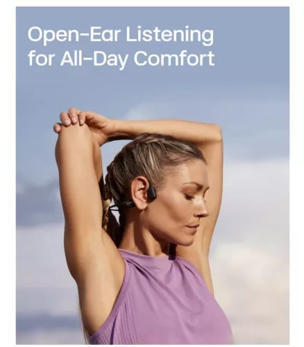 Shokz OPENRUN PRO 2 Open Ear Bone Conduction Bluetooth Headphones - Picture 12 of 17