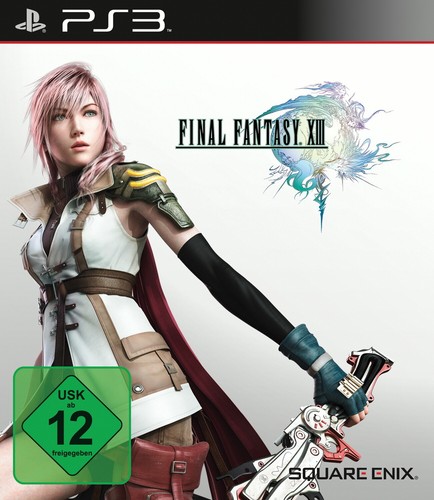 USED Playstation 3 Final Fantasy Lightning Japan PS3 ~White pink 