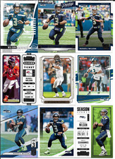 Russell Wilson 9 Card Lot with Absolute NM