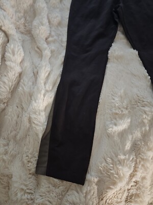 Logo by Lori Goldstein Colorblock Leg Accent Legging S