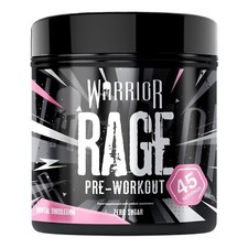 Warrior Rage Pre Workout Strong Shake Total Nutrition War Powder 45Svg Bubblegum
