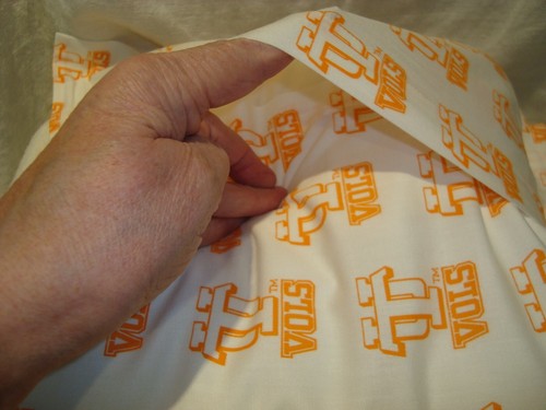 Almohada/cubierta/lavable de tela de algodón de 14" University of Tennessee Vols - Imagen 3 de 3