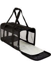 Soft-Sided Mesh Pet Travel Carrier
