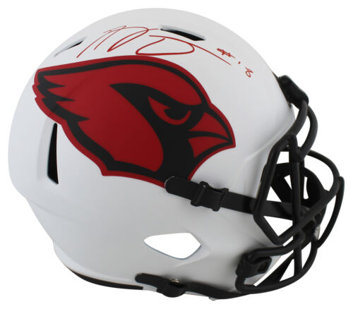 Cardinals A.J. Green Authentic Signed Lunar Full Size Speed Rep Helmet BAS Wit - Picture 1 of 3