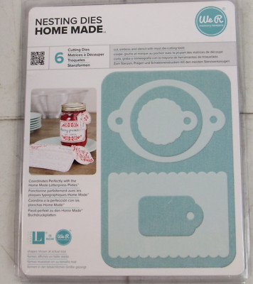 QuicKutz Home Made Nesting Dies 6 cutting dies 03816-0